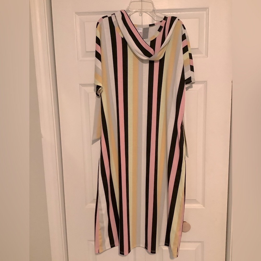 Comfy t shirt dress w/ pockets